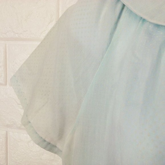 Vintage 60s Smart Time Dressing Gown Robe House Dress -12 Pocket Pearl Snaps - Picture 6 of 10